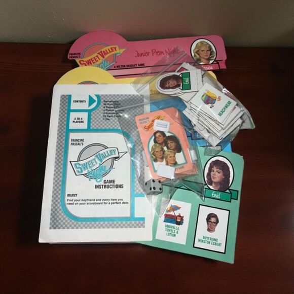 1988 Vintage Sweet Valley High Game by Milton Bradley COMPLETE - Picture 9 of 9